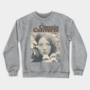Connie Converse #2 - 50s Folk Singer Fanart Design Crewneck Sweatshirt